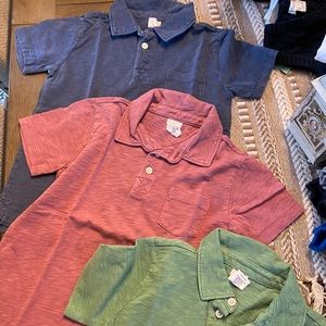3 J Crew Boys Crew Cuts Polo shirts
